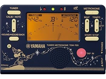 YAMAHA メトロノーム　ミッキー　ミニー　チューナーメトロノーム ディズニー Amazon.co.jp: ヤマハ チューナーメトロノーム TDM-75DMN3